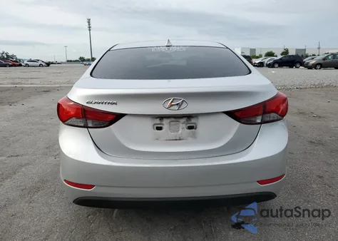 2016 Hyundai Elantra Se из США, поврежденный, VIN 5NPDH4AE2GH752436